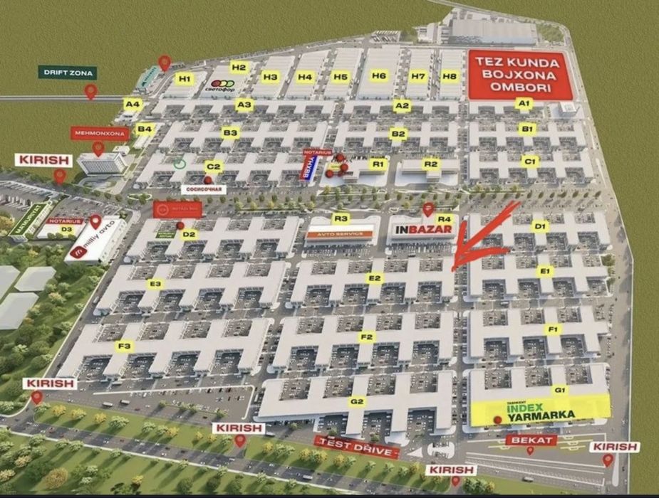 Index dokon ofis 2 etaj 26kv