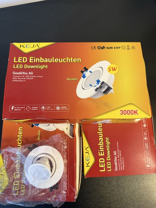 Becuri LED 5W 3000K - Alb cald