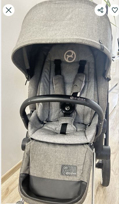 Бебешка количка Cybex Priam -шаси + седалка ТОП сьстояние