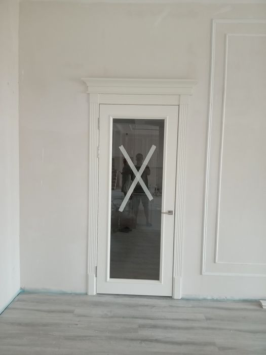 Есик орнату Установка дверий