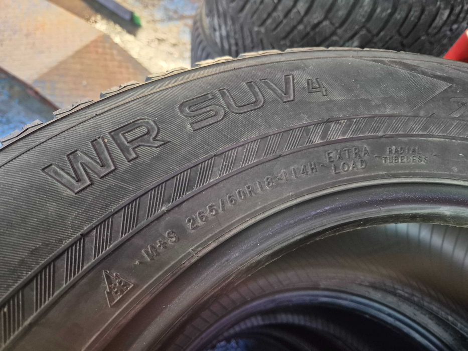 4 Anvelope M+S - 265/60/18 - Nokian - Stare F BUNA - DOT 2018 !