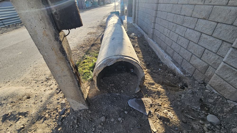 Бетонная труба,.