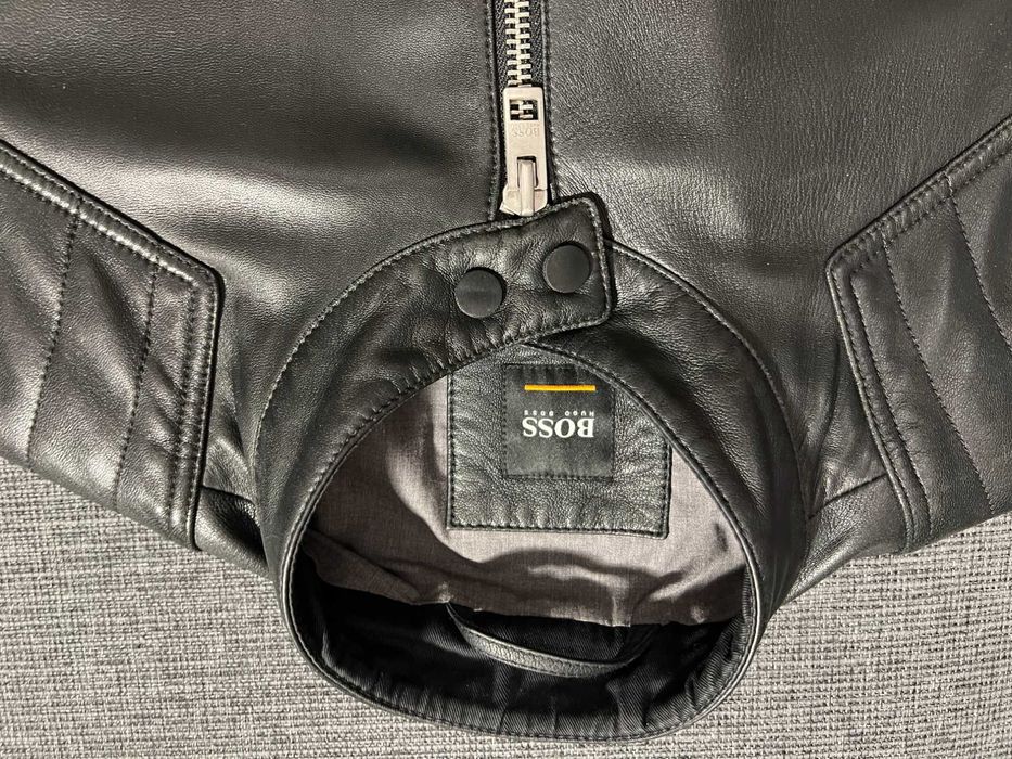 Кожено яке HUGO BOSS