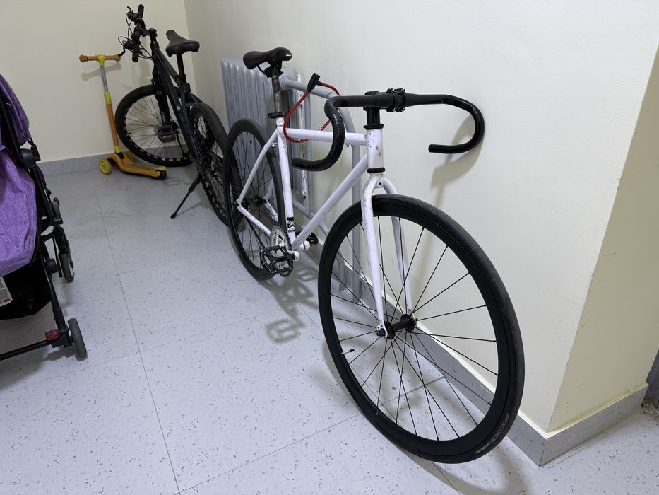 Велосипед FixedGear белый