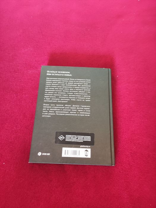 Продаю книгу metro 2034, метро 2034