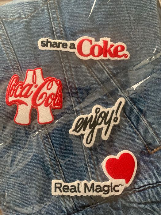 Jacheta denim Coca Cola