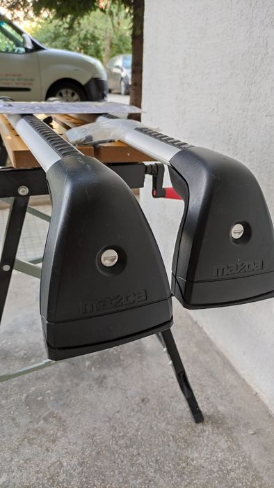 Mazda 5, 6 и CX-3 Оригинален багажник за покрив, напречни греди, релси