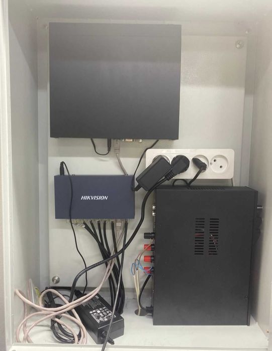 Установка видеонаблюдение