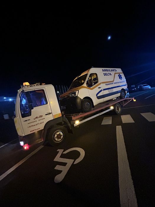Platforma auto / Transport auto / Tractari auto autoutilitare dube rulote utilaje