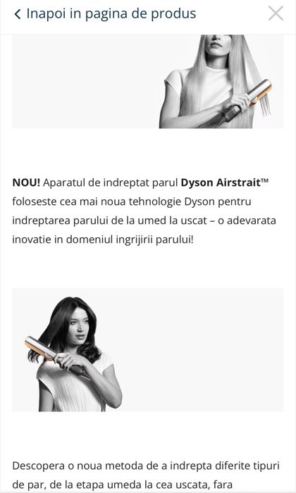 Placa de par dyson