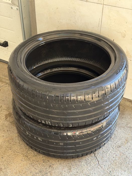225/45/17 пара летние шины hankook
