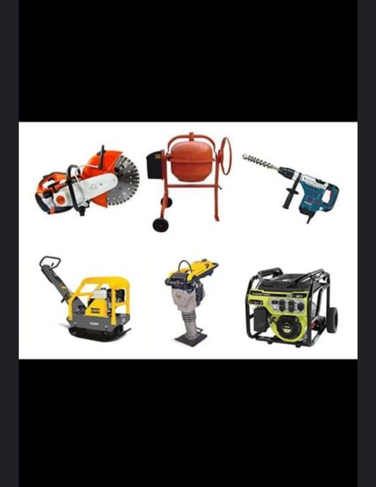 Mai compactor/Talpă compactorare/Betoniera/Picamere/Bene moloz/bobcat