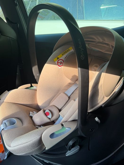scoică Cybex Platinum Cloud T Plus I-Size fără bază isofix!
