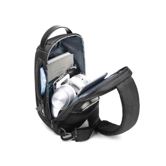 Rucsac GIftx antifurt USB cu cifru, impermeabil – nou, calatorii