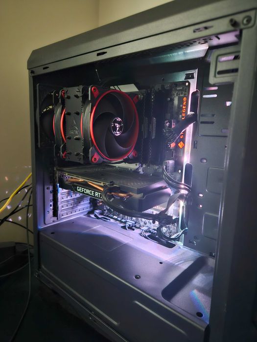 Геймърски компютър! RTX 2060 SUPER 8GB, i5 11400f, RAM Corsair Vengeance 2x8GB, Samsung SSD 970 EVO Plus 1TB, ASRock B560 Steel Legend