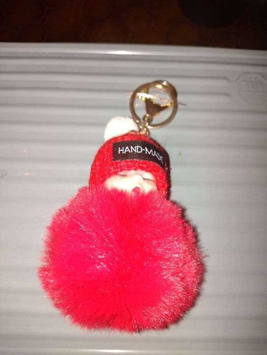 Моден ключодържател Червено бебе нов