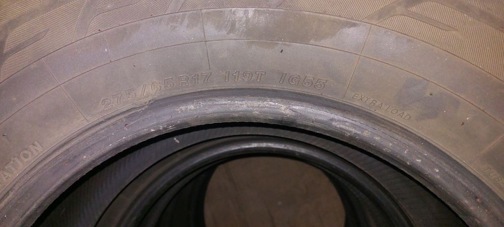 Продам шины 285/75/17