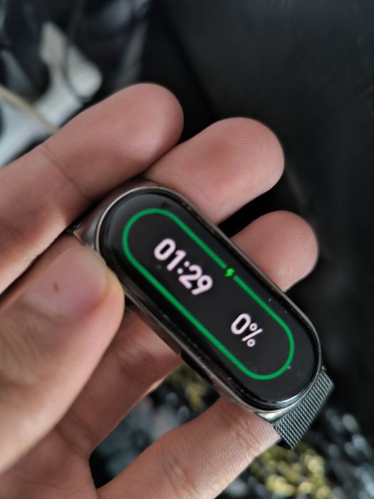 Mi band 6 с металлическим ремешком