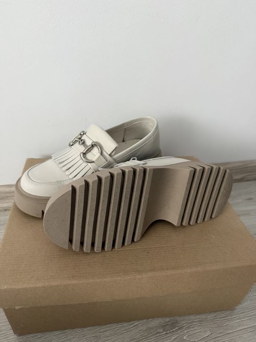 Mocasini piele noi marimea 37