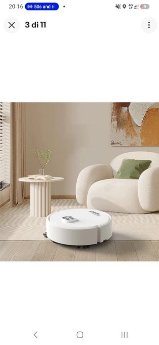 Mini Robot Aspirator Inteligent 3-în-1 – Robot