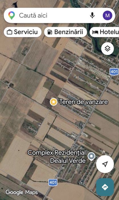 Vand teren la intrare in Vidra, Ilfov