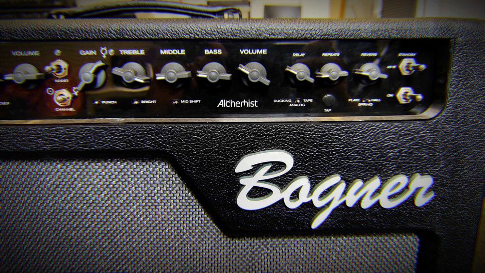 Bogner Alchemist 40w лампов кубе за китара