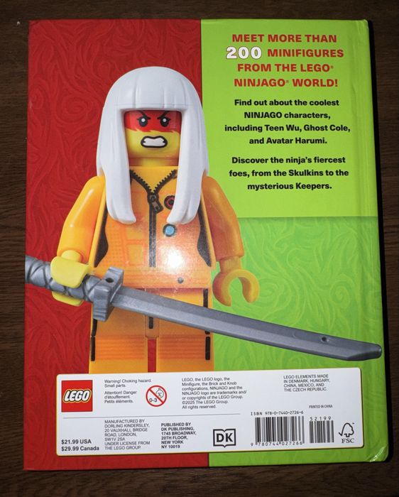 Lego ninjago kimono lloyd книга