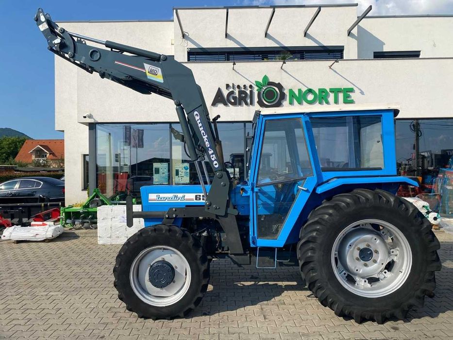 Tractor Landini 6500 cu incarcator frontal 4x4  65 CP