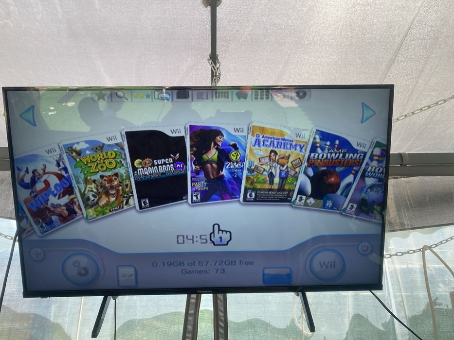 Nintendo wii modat 50 de jocuri. Este personal ,nu ma oacup cu asa ceva . Cand sau schimb cu nintendo switch dsr tot modat
