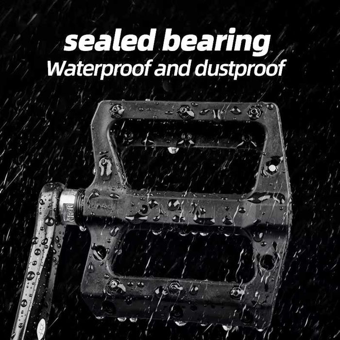 Композитни педали за велосипед, Машинни лагери, Пинове, Плоски, Цветни