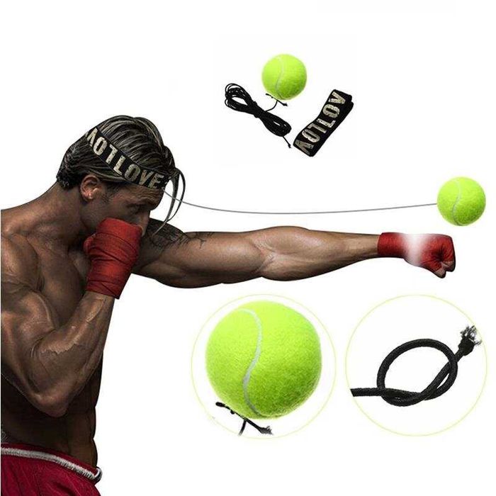 Тренировъчна топка за рефлекси, бокс, мма, кикбокс, кординация