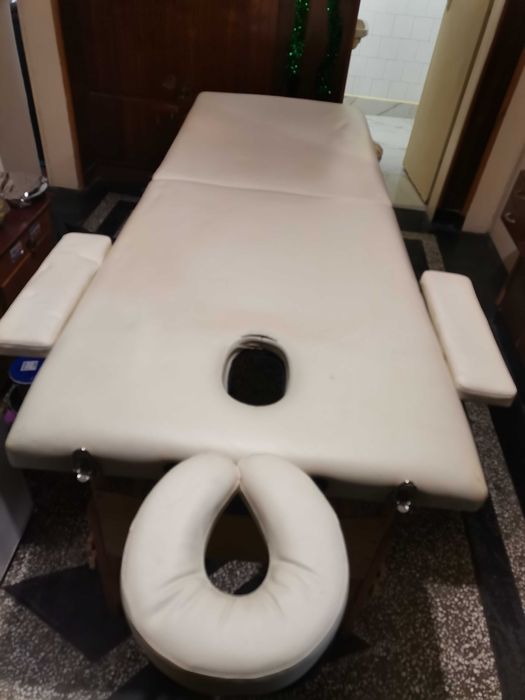 Сгъваемо Масажно легло 186x70cm (по-широкo от стандарта)