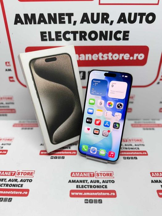 Iphone 15 Pro Max 128GB Amanet Store Braila [14251]