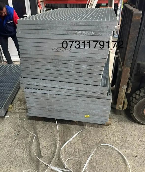 Trepte zincate la comandă