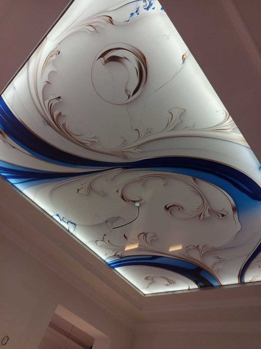 Real Obyektlardan Ishlangan natyajnoy Potoloklar!