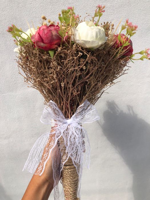 Нежен булчински букет