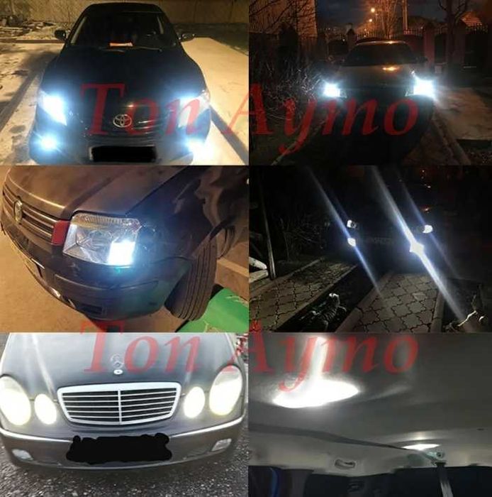 LED крушки T10 / W5W CANBUS Канбус Без Грешки Супер Ярки 12V