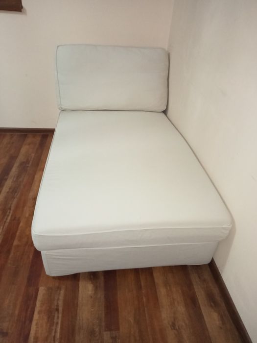 Canapea Șezlong Ikea kivik gri deschis