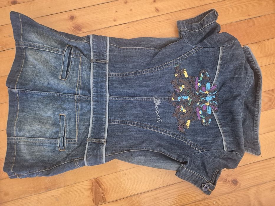 Дамска дънкова рокля