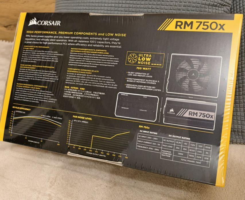 Блок питания Corsair rm750x