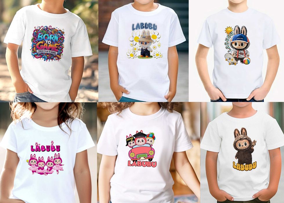 Детски тениски 100% памук,забавни щампи,персонализирани и по Ваша идея;тениски и чаши за оцветяване+боички или маркери