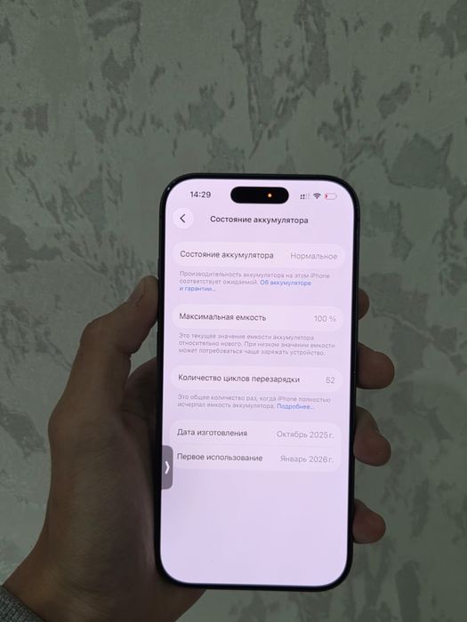Iphone 17 Акб 100 состояние: Идеальное