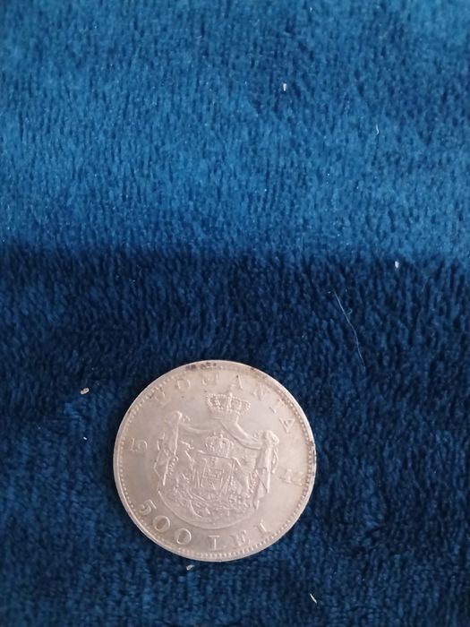 Vand moneda 500 lei anul 1944 Mihai 1 Regele Românilor