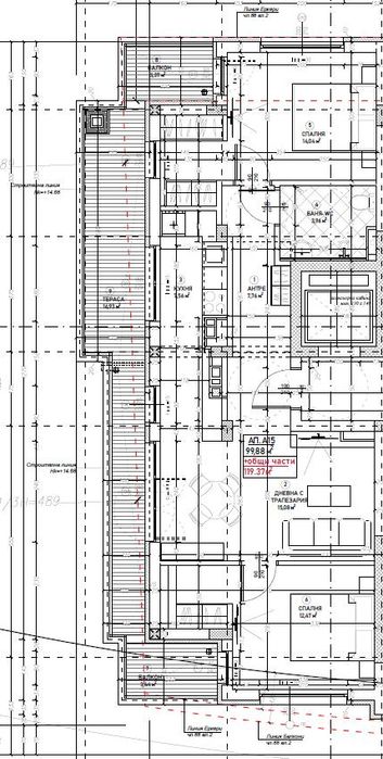 Тристаен за продажба в ж.к Левски В