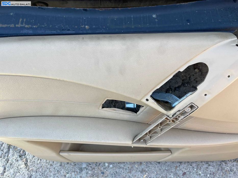 Panou Fata Interioara de pe Usa Portiera Stanga Fata Sofer BMW Seria 5 E60 E61 2003 - 2010 [1668]