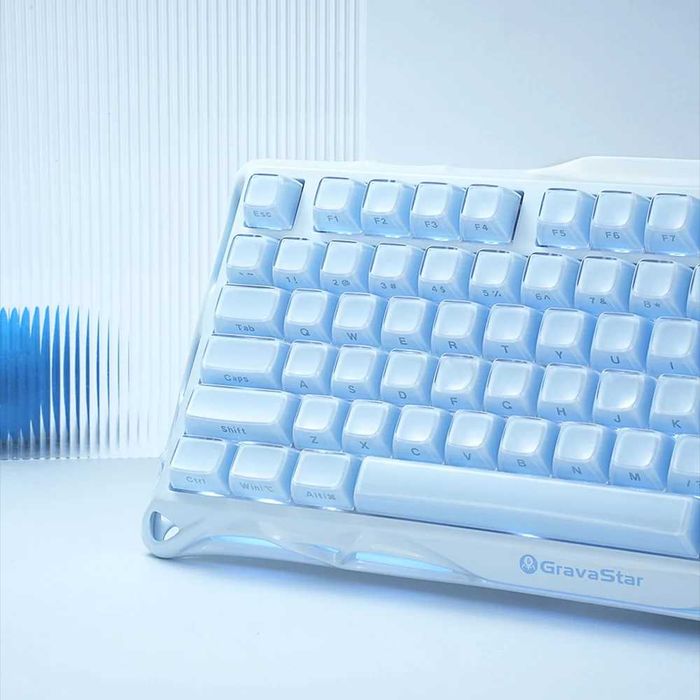 ; Клавиатура Gravastar Mercury K1 (Ice Blue)