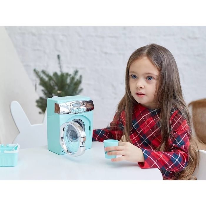 Детски комплект за пране, Пералня, Ютия, Аксесоари, Светлини, Звуци