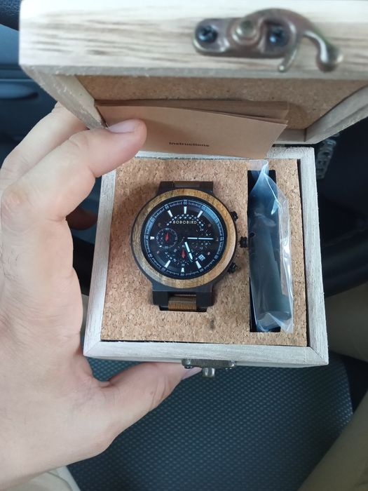 Часы "bobobird" бамбук