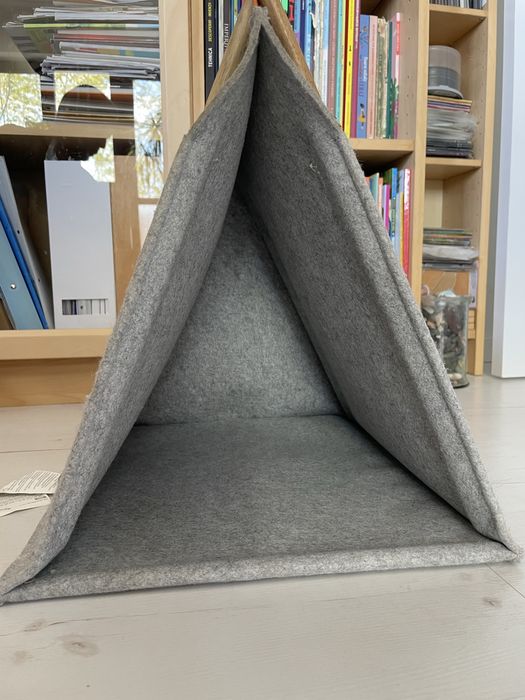 Casa pisici gri /fetru IKEA