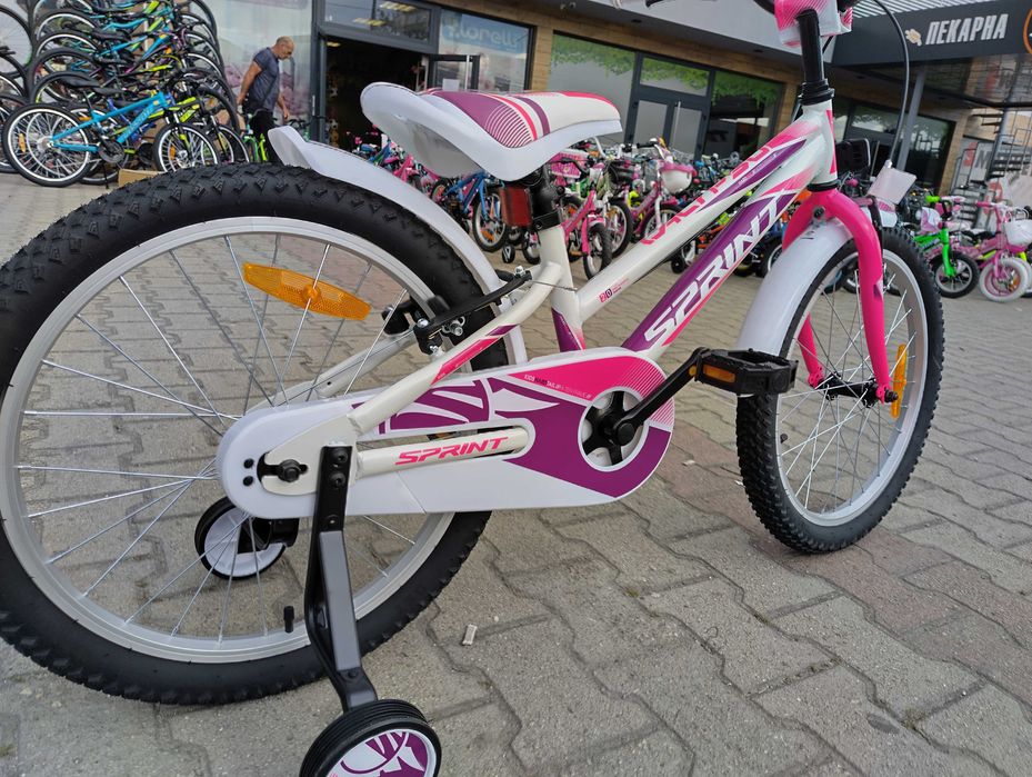 SPRINT Велосипед 20" ALICE бял
